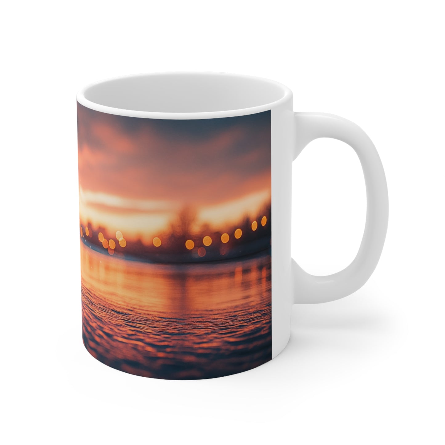 Enchanting Christmas tree Ceramic Coffee Cup, 11oz