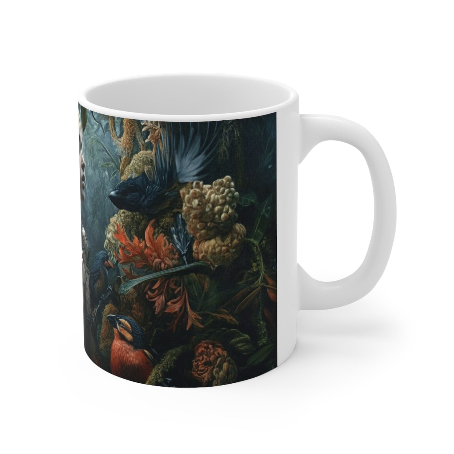 In the Forest Ceramic Coffee Cup mug, 11oz