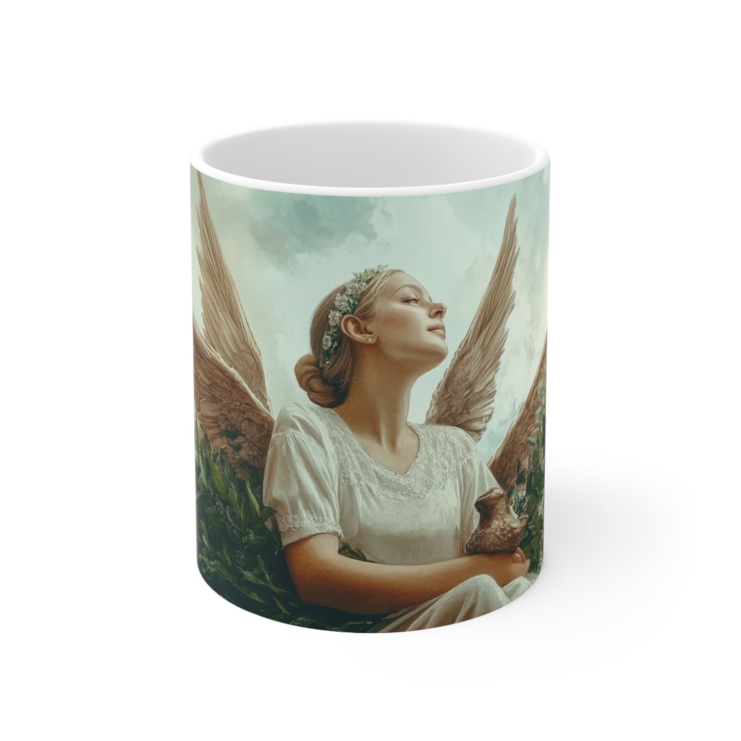 Angelic figure Ceramic Coffee Cup, 11oz