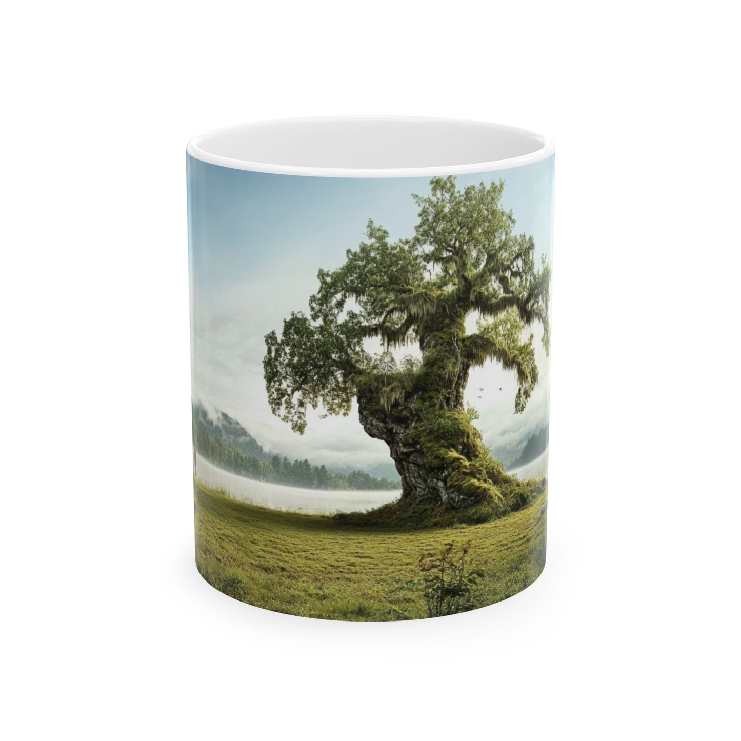 Ancient Tree Ceramic Mug, (11oz)