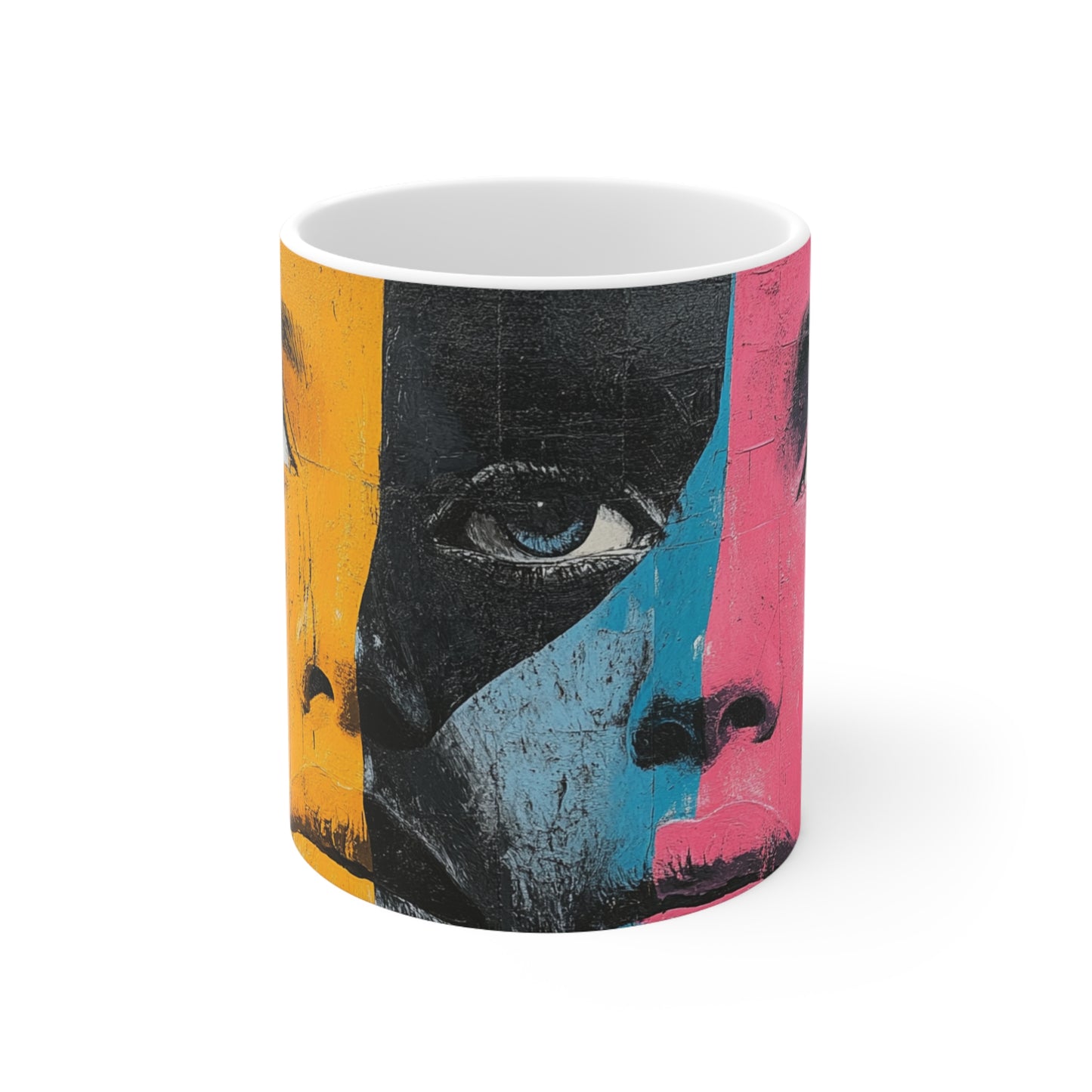 Retro Art Ceramic Coffee Cup mug, 11oz