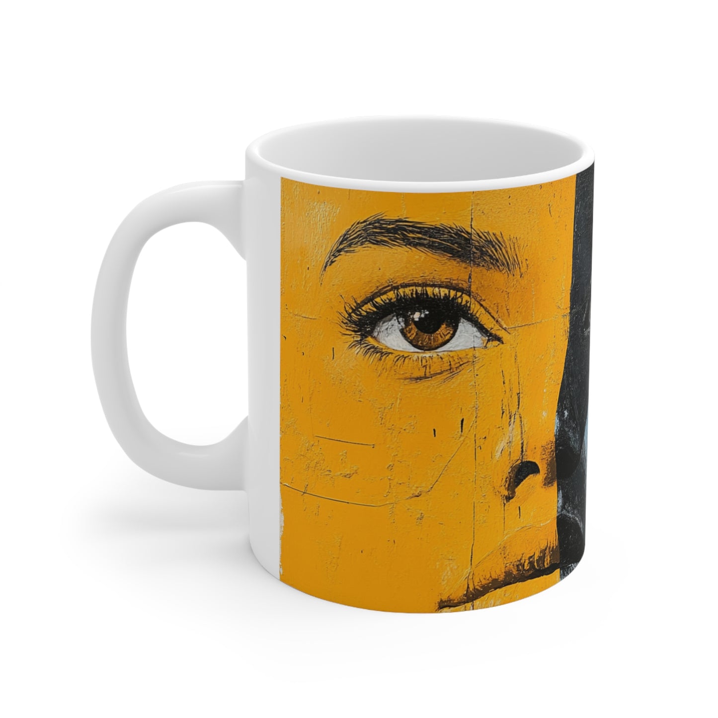 Retro Art Ceramic Coffee Cup mug, 11oz
