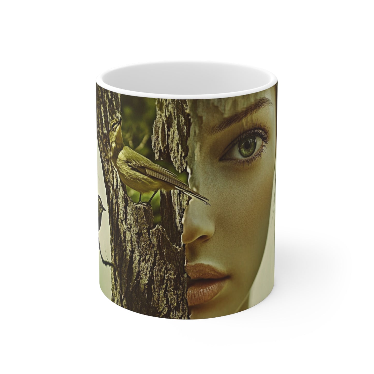 Human in Nature Ceramic Coffee Cup, 11oz