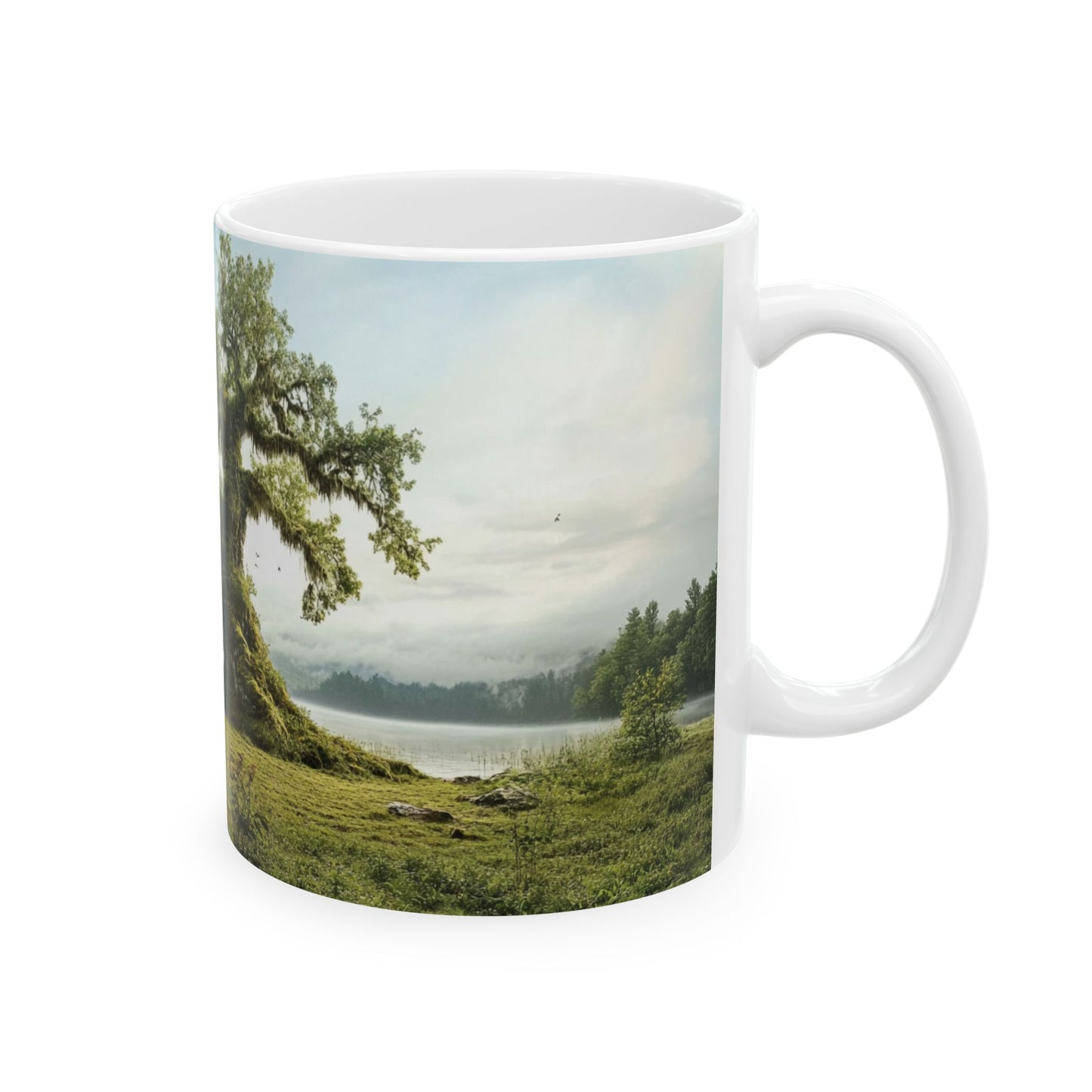 Ancient Tree Ceramic Mug, (11oz)