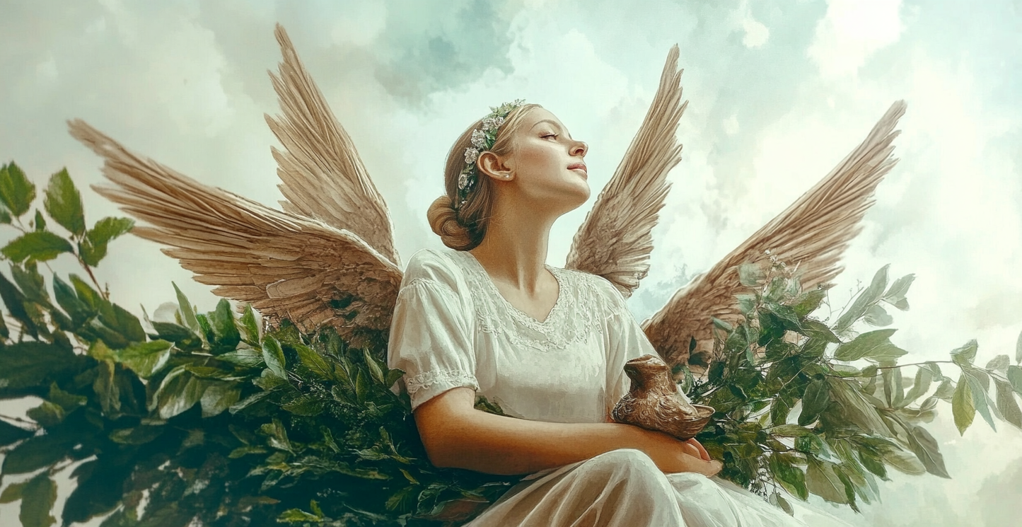 Angelic figure Ceramic Coffee Cup, 11oz