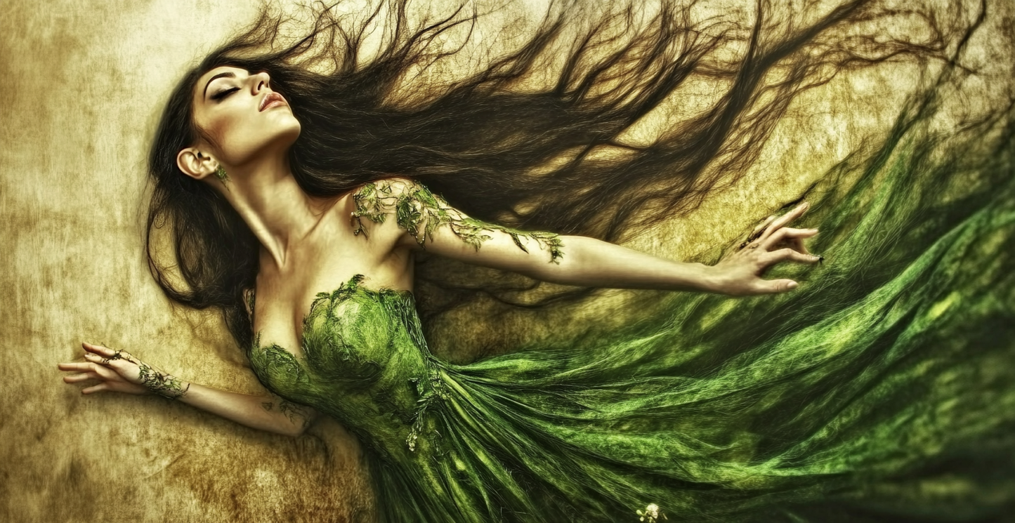 Ethereal Figure Ceramic Coffee Cup, 11oz