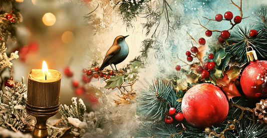 Holiday Season Christmas coffee cup mug Detail