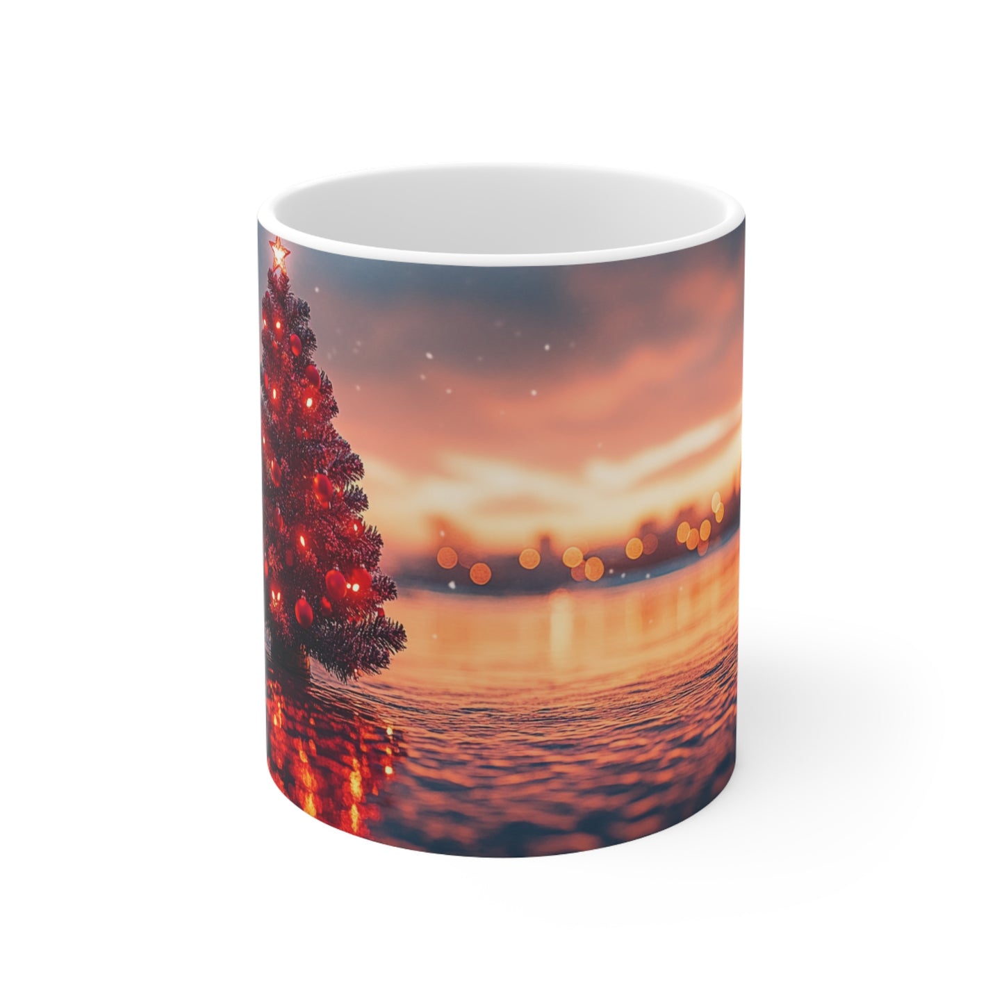 Enchanting Christmas tree Ceramic Coffee Cup, 11oz