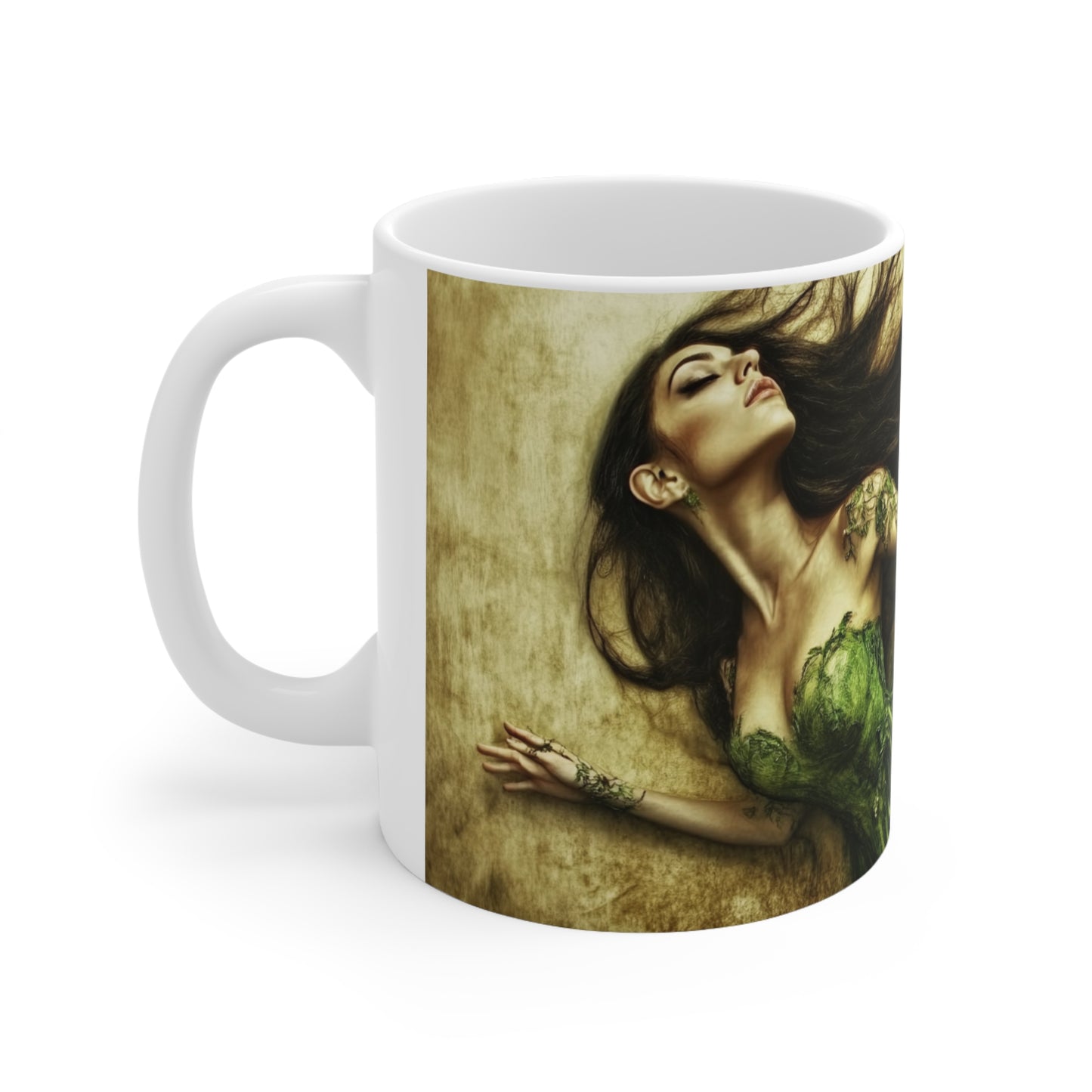 Ethereal Figure Ceramic Coffee Cup, 11oz