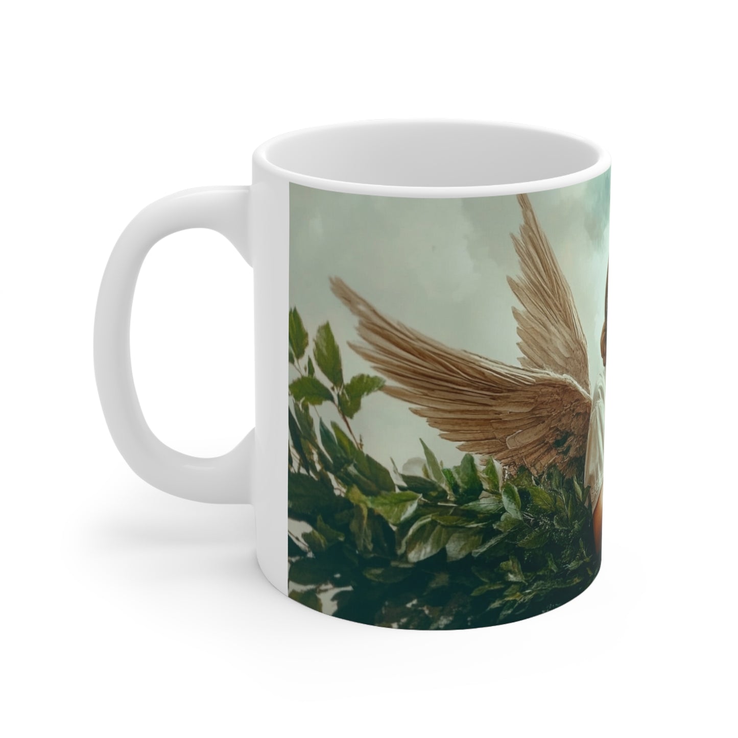 Angelic figure Ceramic Coffee Cup, 11oz